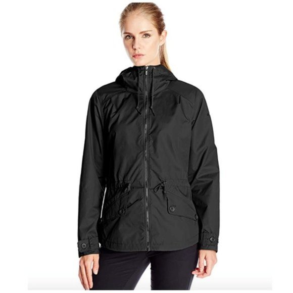 Columbia Jackets & Blazers - Columbia Womens Regretless Jacket Black Hooded